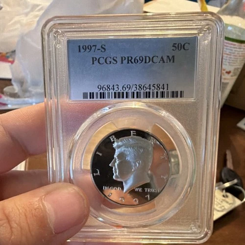 1997-S Kennedy Half Dollar Silver Proof PCGS PR69DCAM Uncirculated