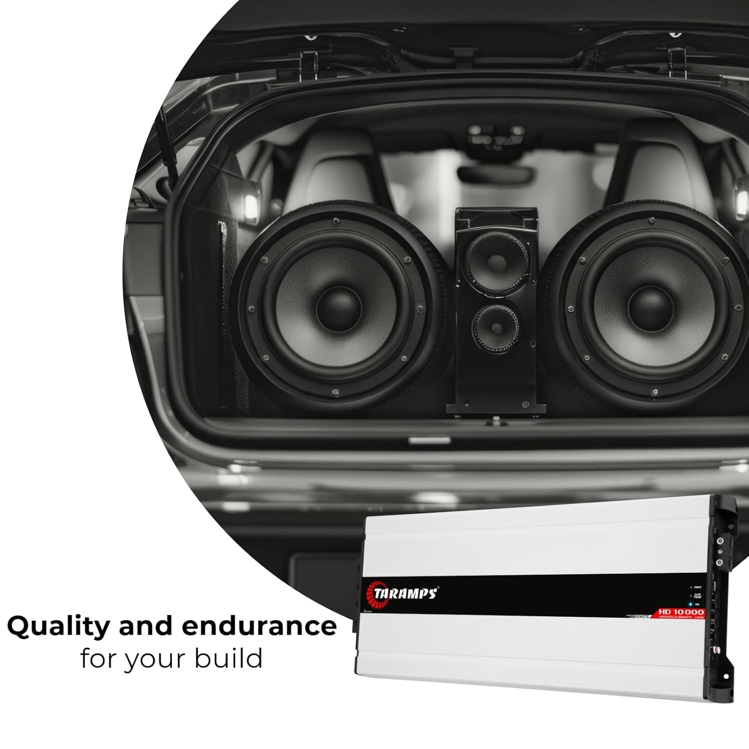 US SELLER] Taramps HD 10.000 1 Ohm Amplifier 10000 Watts RMS 1