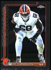 Cam Robinson 2025 Chrome #124 Browns 