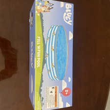 Bluey Fill N Fun Pool 60" x 10" Bestway wading Pool New in Box