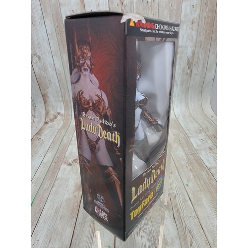 Brian Pulido's Bronze Age Lady Death Action Figure ToyFare/Wizard 1999 - Picture 3 of 5