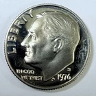 1976 S Roosevelt Proof Dime (UNC) Uncirculated Condition #10575
