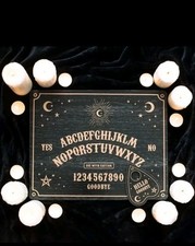 Black Talking Board with Planchette - FREE TRACKED DELIVERY