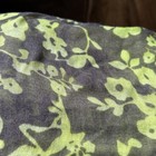 Lime Green And Brown Scarf — photo 3