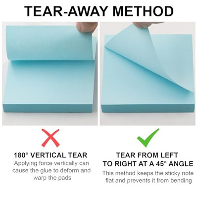 Knock Knock 'From The Desk Of' Sticky Notes - 3x3 Inch Pad, 100 Sheets - View #6