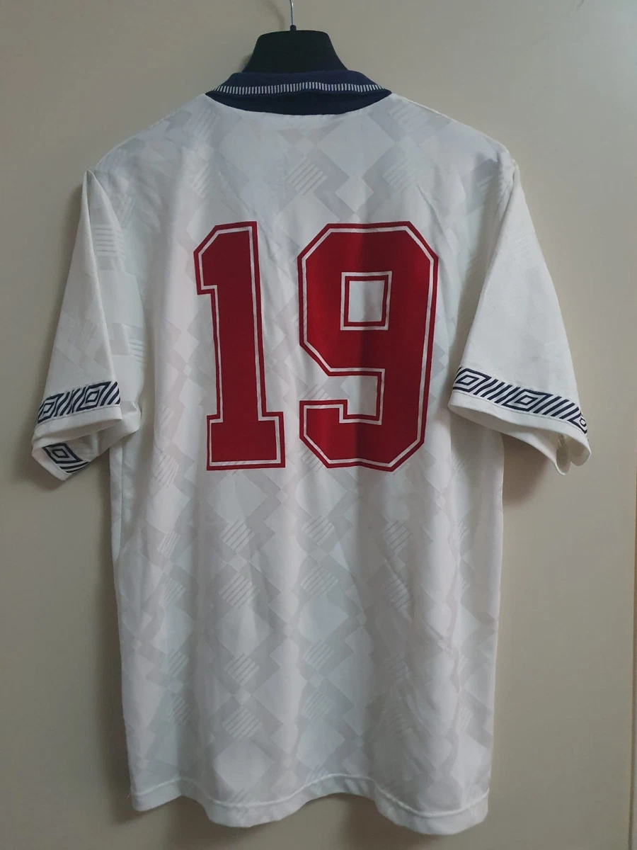 Maglietta Donna Inghilterra Calcio – T-Shirt Aderente Rossa – 100% Cotone – Taglia S - 3