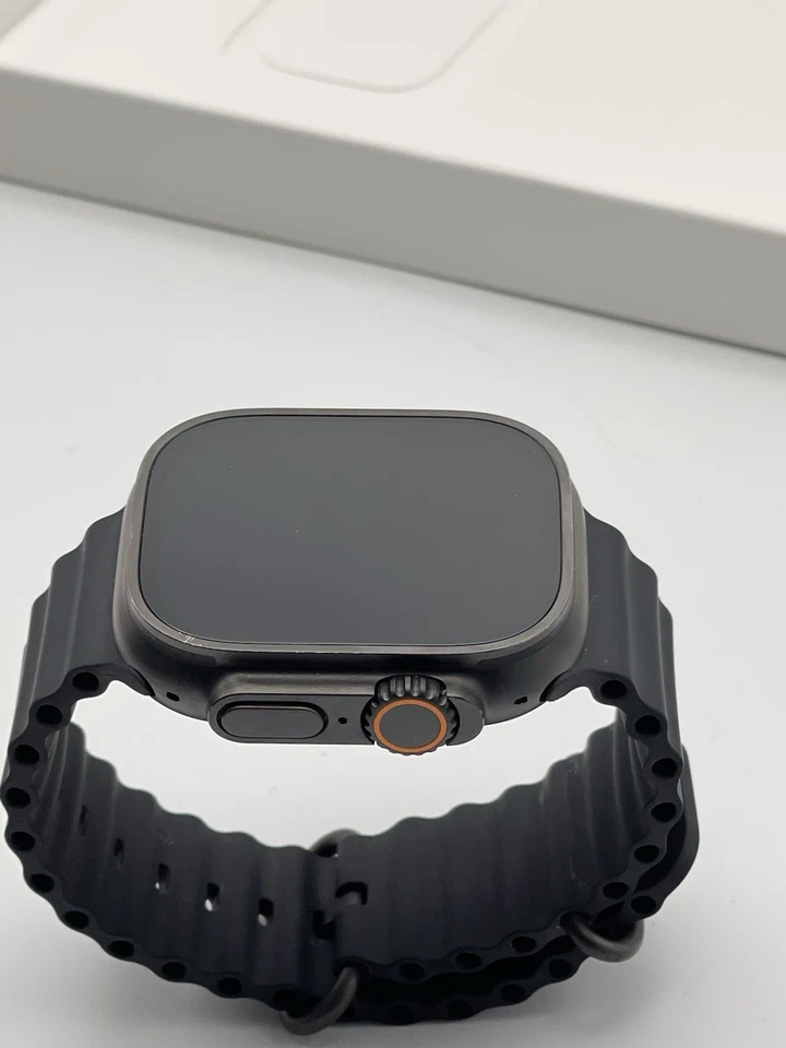 Apple Watch Ultra 2 (2024) 49mm Titan Schwarz - GPS + Cellular) - Ohne MwSt.* - Bild 2 von 3