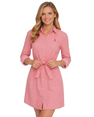 Us Polo Assn Dress Women's Color Pink Size M (New with original tags)