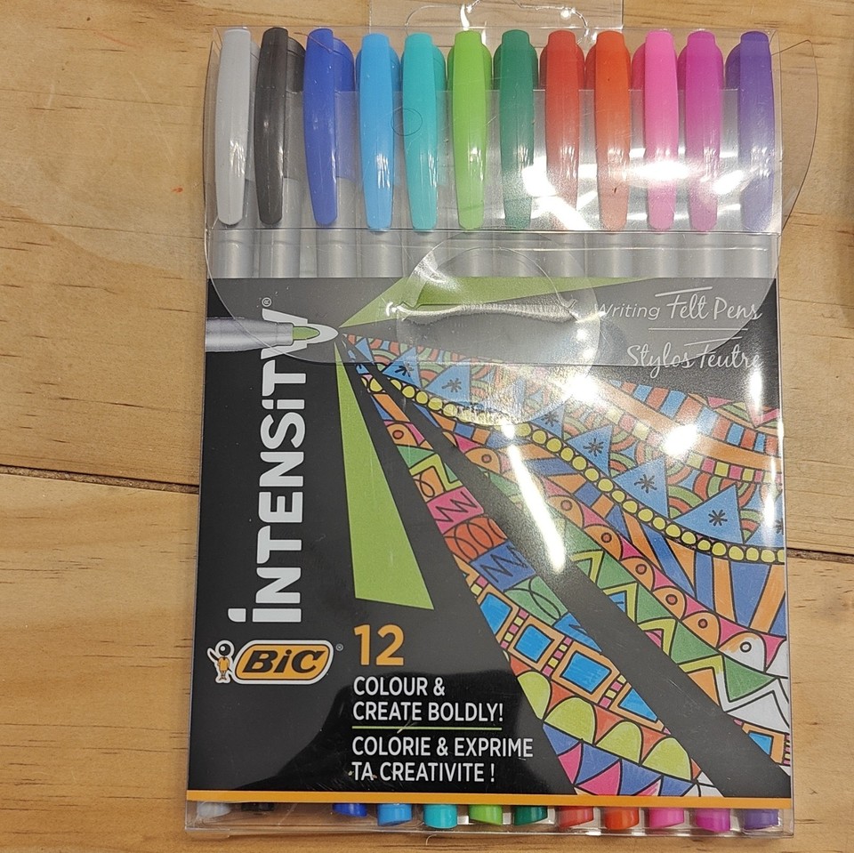 BIC Intensity Feutres d’écriture multicolores assortis réf. 38818