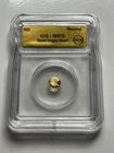 1/200th Gold Eagle Head Coin ICG MS70