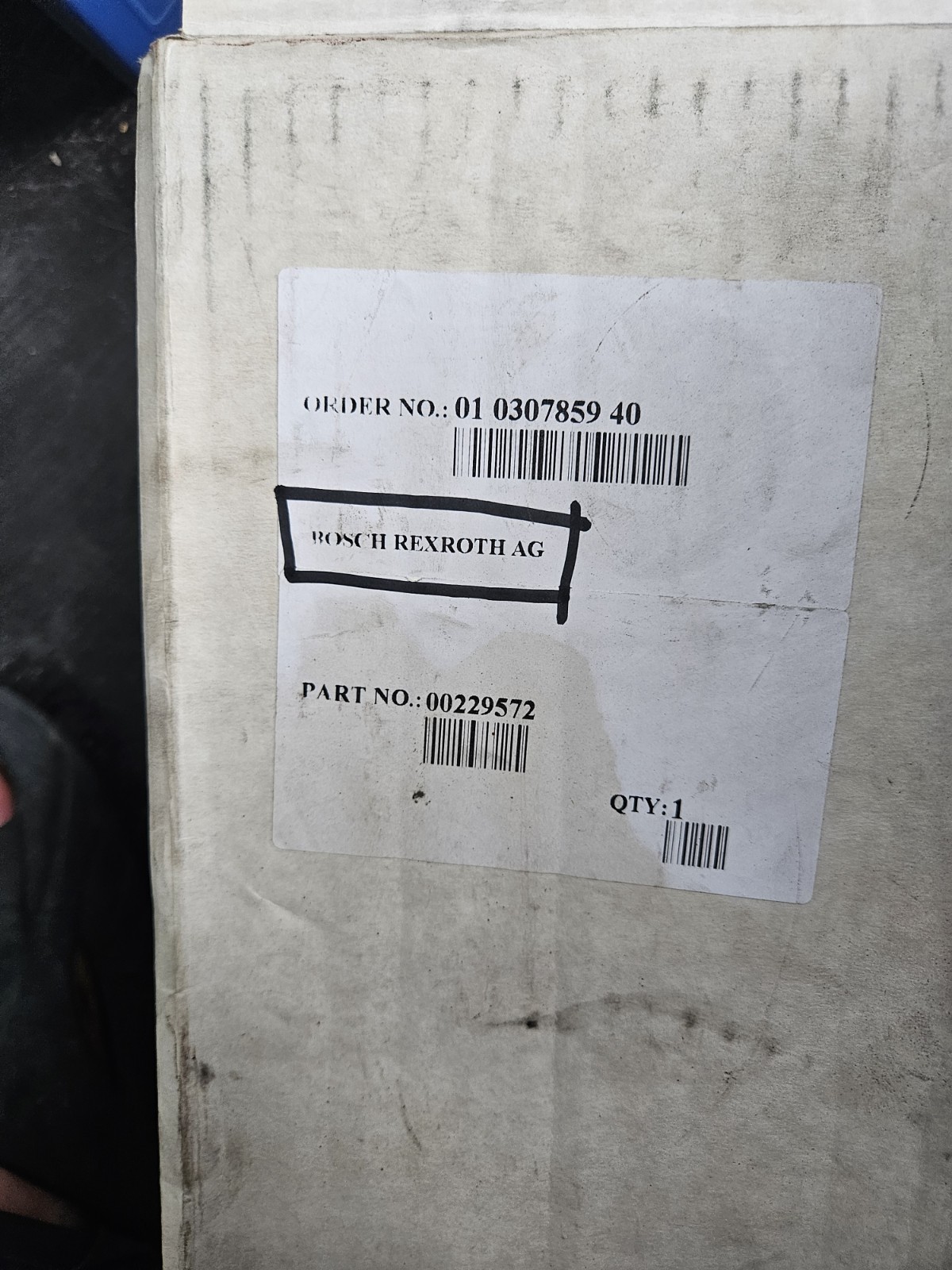 Válvula Filter Bosch Rexroth ABZFR-S0050-10-1X/M-B, 00229572 New/Original Packaging Unused New