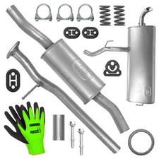 Schalldämpferset Auspuff für Nissan Qashqai 1 I J10 Fließheck 2.0 (2006-2014)