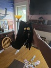 Louis Vuitton Size 6.5 Black Suede Tassel Ankle Length Boots Box and Bag Incl. — photo 4