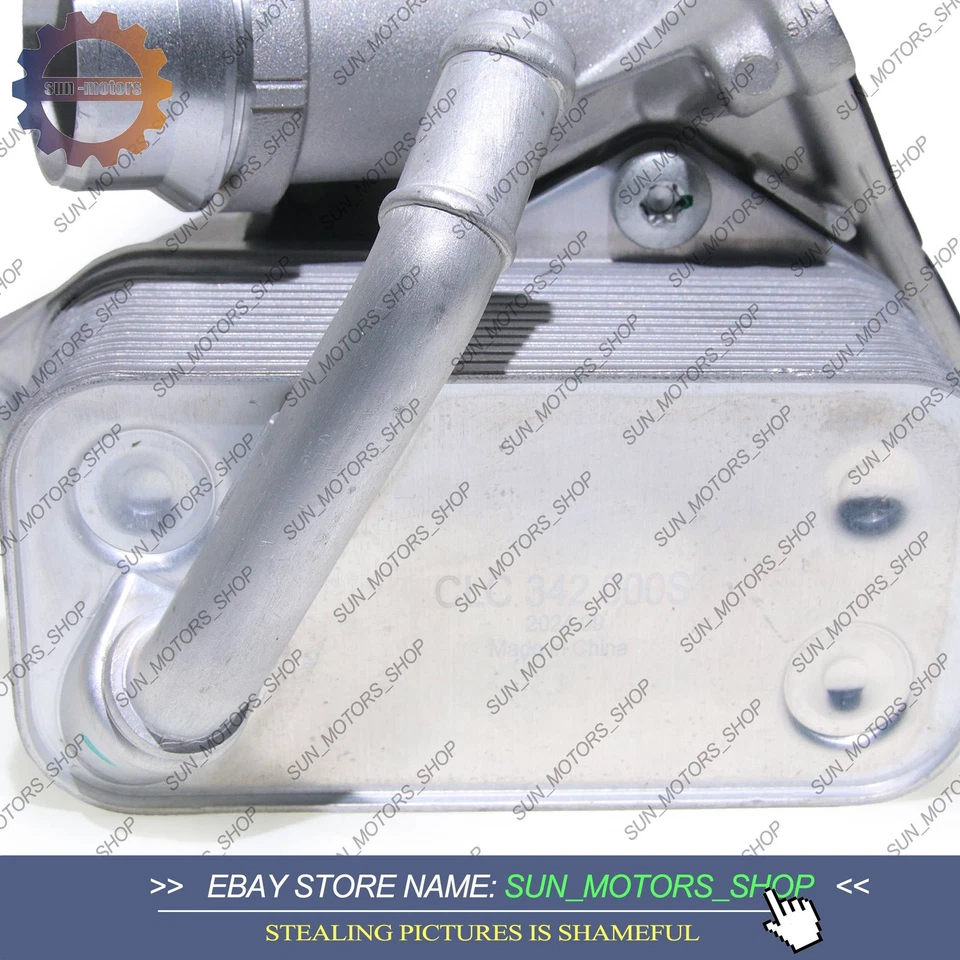 11428611284 OEM Mahle Oil filer Housing with Cooler For BMW 530I 530XI 2006-2007 - Image 3 of 4