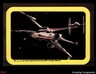1977 Topps Star Wars Stickers #11 Battle in Outer Space EX