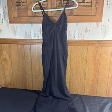 NWT Yitty Black maxi shape wear  dress with spaghetti strap Size XXL