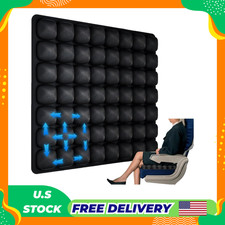 18" x 16" Sonduur Travel Cushion Airplane Seat, Adjustable Portable Inflatable S