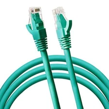 Jumbl 5 ft. RJ45 Fast Ethernet Cable, No Signal Loss Network Cat6 Cable, Green
