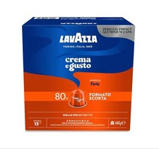 Lavazza Original Line Nespresso Compatible Capsules Pods 80 Count Box