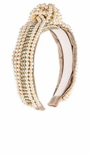Jennifer Behr Sirene Pearl  Crystal Headband