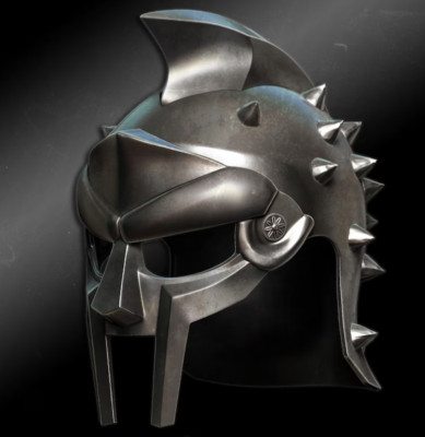 Gladiator, Maximus 3D Printed Raw Helm, Cosplay, Fanart