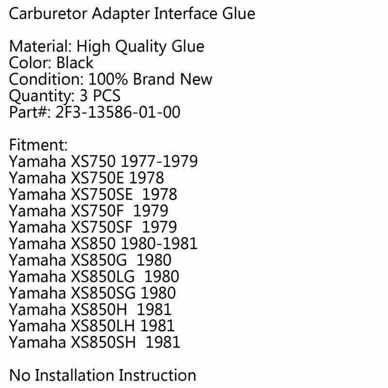 Carb indtag til yamaha xs750 xs850 manifold støvl... - Grandado