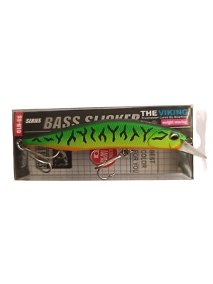 Wobbler BEARKING Bass Slicker 85mm SP8g Neu Raubfischangeln Hecht Zander Barsch 