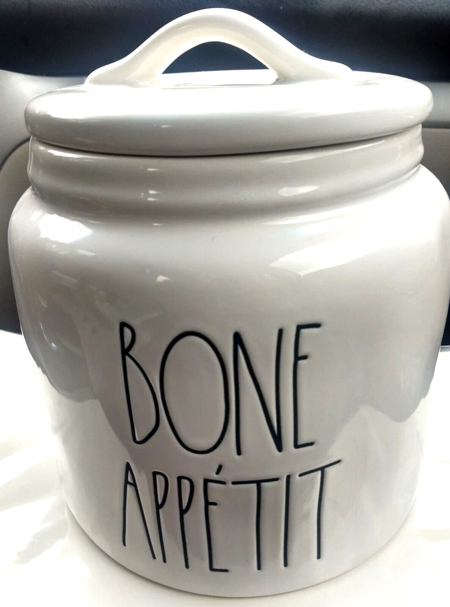 Farmhouse dog cheap treat jar