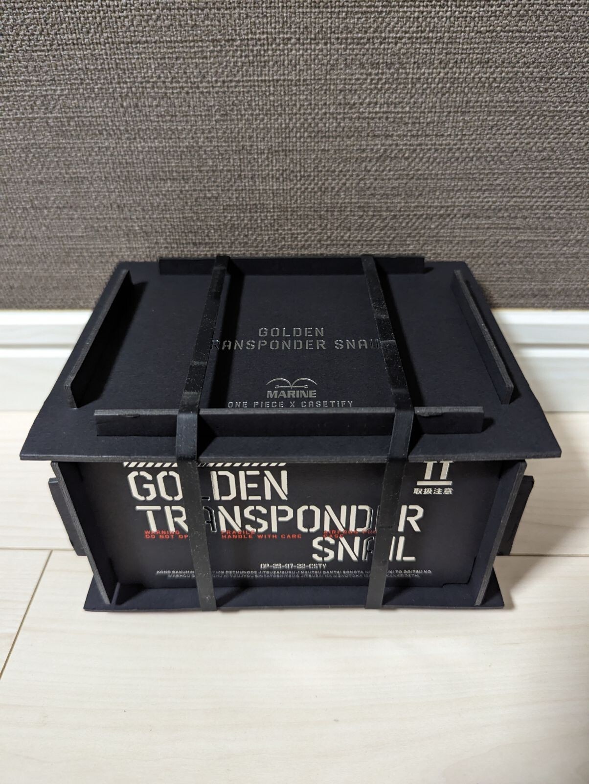 One Piece Golden Transponder Snail AirPods Pro Case by CASETiFY-image