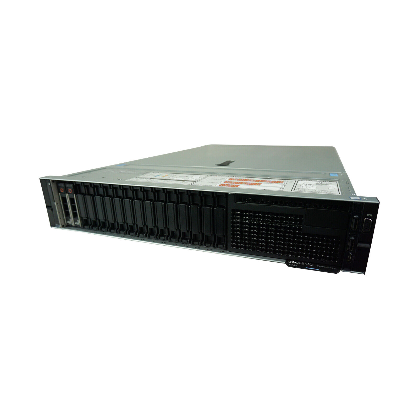 DELL PowerEdge Server R740 Xeon Silver 4210R 2.4GHz 64GB 2x 600GB 2x 32GB SFP