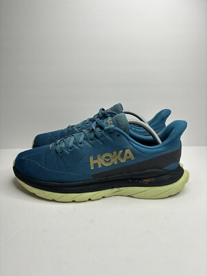 Size 10.5D - Hoka One One Mach 4 Blue Coral