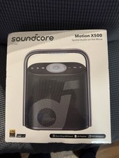 Soundcore Motion X500 Bluetooth Speaker Hi-Res 3-CH Spatial Audio Ambient Light
