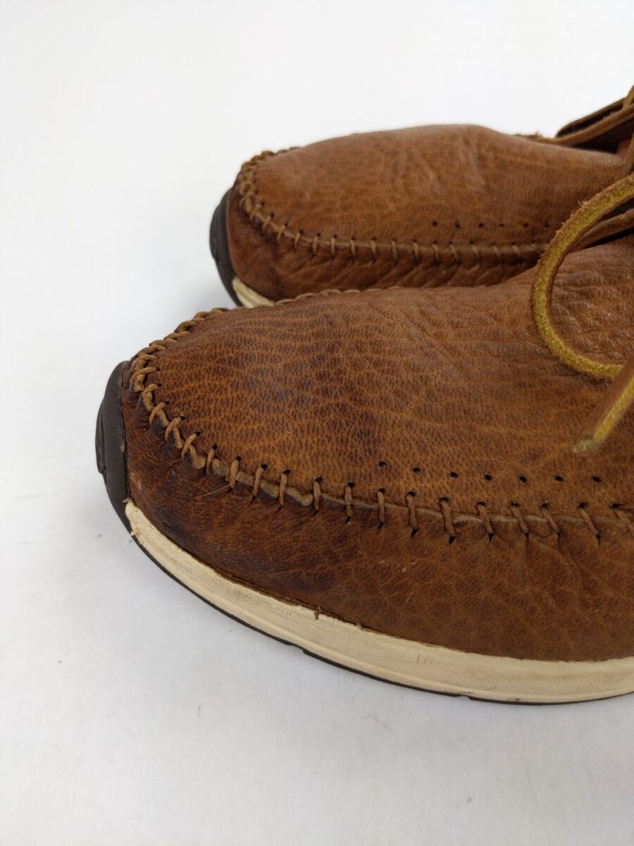 VISVIM FBT Men's Sz 9.5 LHAMO-FOLK Sneakers Brown Red Deer VISVIM FBT Men's Sz 9.5 LHAMO-FOLK Sneakers Brown Red Deer