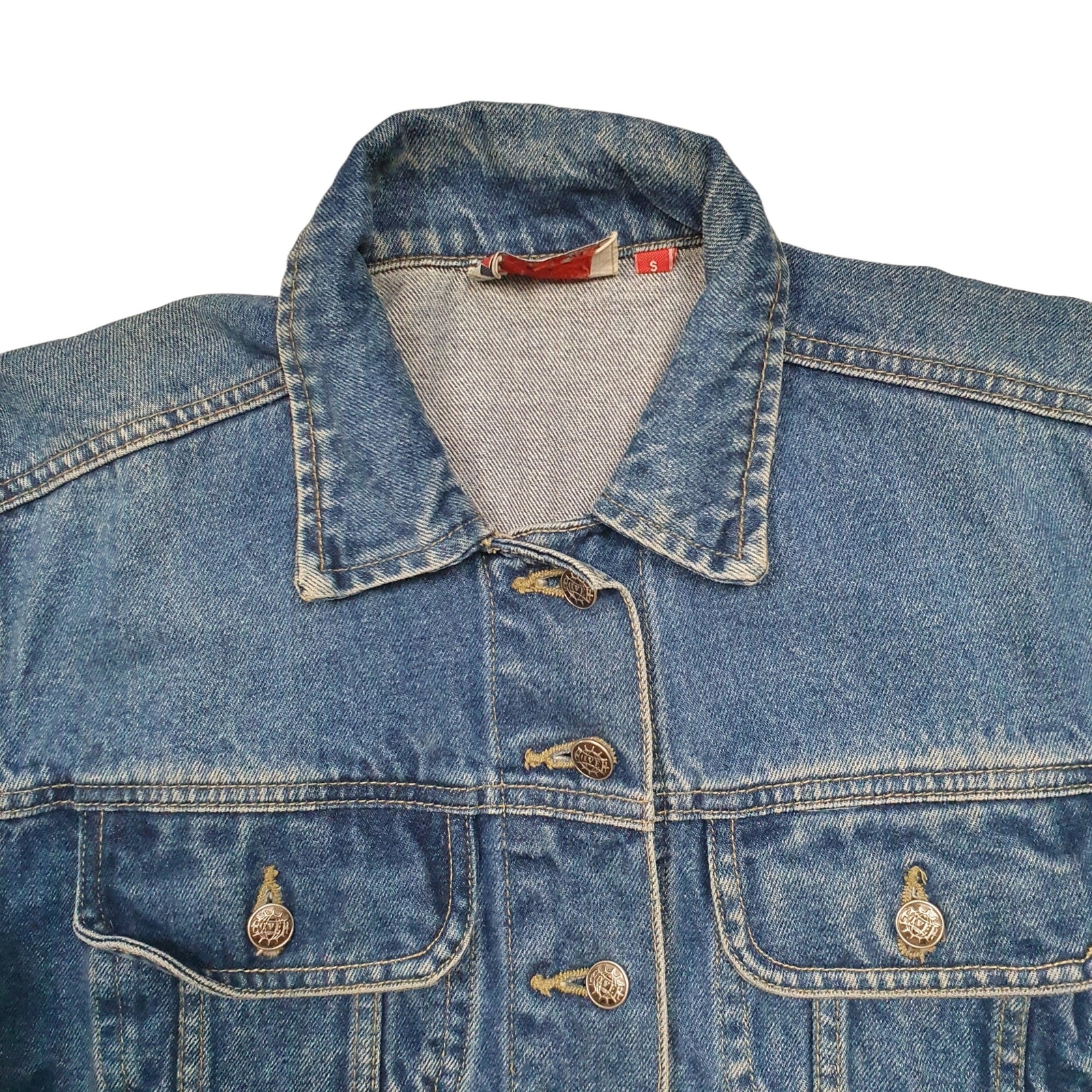 BOUNCE CONNEXION Denim Jacket Coat Womens S image 2