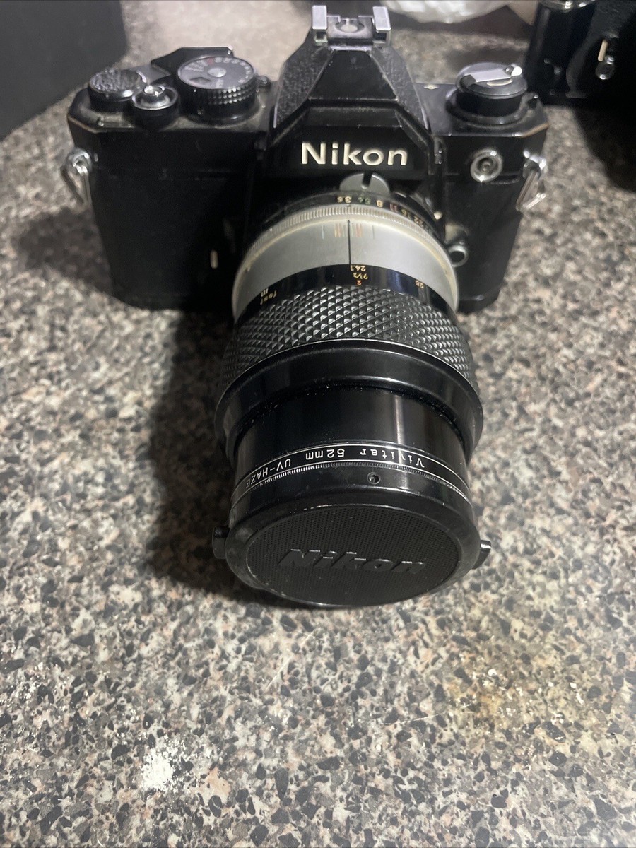 Meter Works [N MINT] Nikon FM Black Body Ai 50mm F1.8 Lens SLR