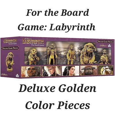 Jim Henson Labyrinth The Board Game DELUXE LARGE GAME PIECES factory sealed