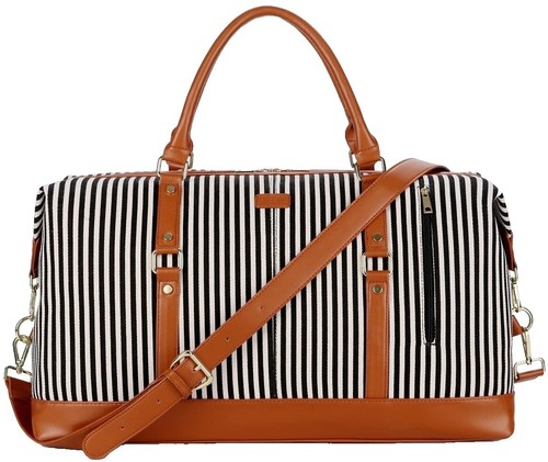 Ascot Travel Carry-On Bag Luggage, Dark Gray Striped w/ Shoulder Strap & Handles | eBay Ascot Travel Carry-On Bag Luggage, Dark Gray Striped w/ Shoulder Strap & Handles | eBay