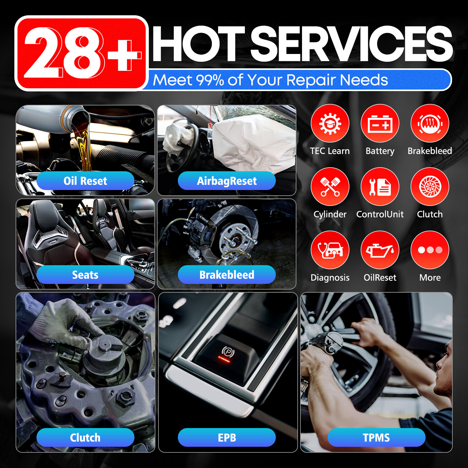 Autel MaxiCOM MX808S PRO MK808S Scanner Bidirectional diagnostic ...