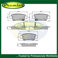 Premier Set Pastiglie Freno Posteriore Adatto a Honda CR-V 2006- Lexus LX 2007- + Altri Modelli