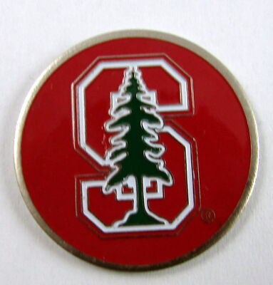 5 NCAA Collegiate Golf Ballmark Ballmarker Ball Mark Stanford Cardinal Tree