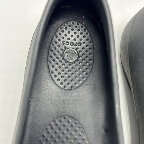 Crocs Ballerinas Damen 7 Schuhe Gianna schwarz Kettenglieder Slipper - Bild 6 von 10