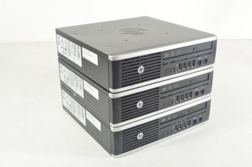 Lot of 3 - HP Elite 8300 Core i5-3470S 2.9GHz 8GB 320GB USFF PC's - Picture 1 of 2