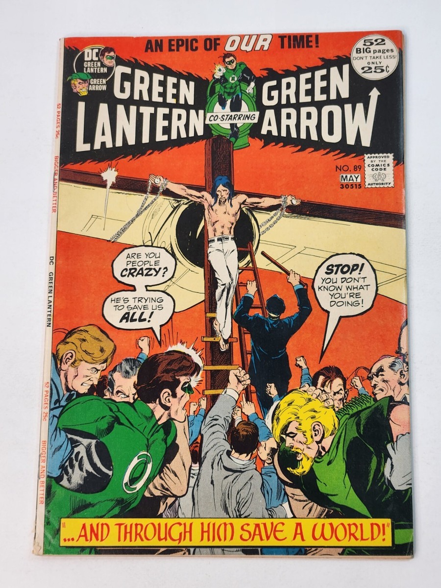 グリーンランタン #89　ニール・アダムス neal adams アメコミ Green Lantern 89 DC Comics Green Arrow Neal Adams Cover and Art