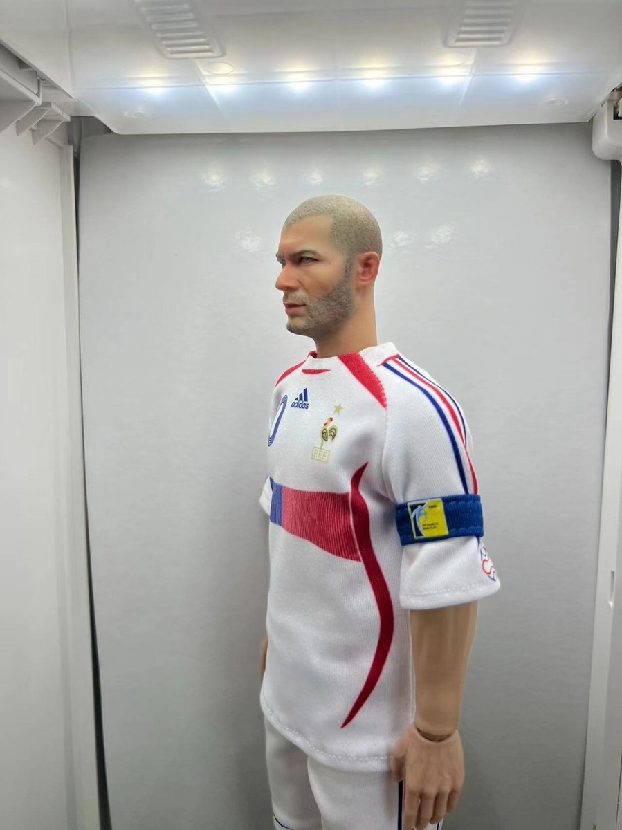 custom 1/6 scale Zinedine Zidane Male Model for 12'' Action Figure