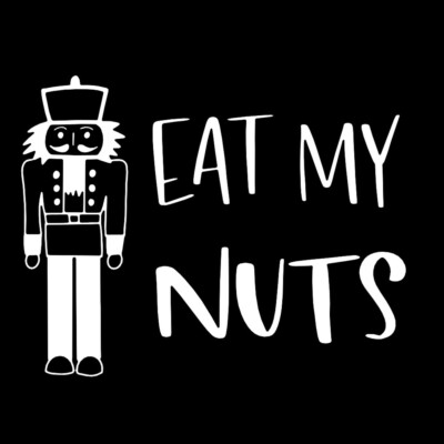 Nussknacker Eat My Nuts Weihnachten Humor Auto Aufkleber Vinyl Aufkleber Laptop 6 Zoll