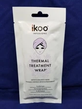 Thermal Treatment Wrap Detox & Balance Mask ikoo Infusions 1.2oz New in Package