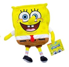 Sambro - Peluche SpongeBob squarepants alto 30 cm qualità super soft Nickelodeon