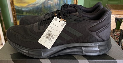Adidas Duramo 10 Men's Athletic Running Sneakers Trainers Shoes GW8342 Black 11 - Picture 2 of 17