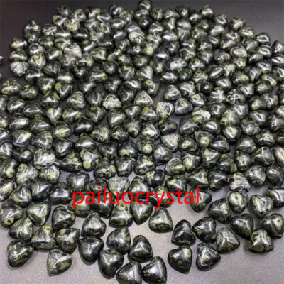 50pc Wholesale Natural Kambaba jasper Mini Heart Skull Quartz Crystal Pendant