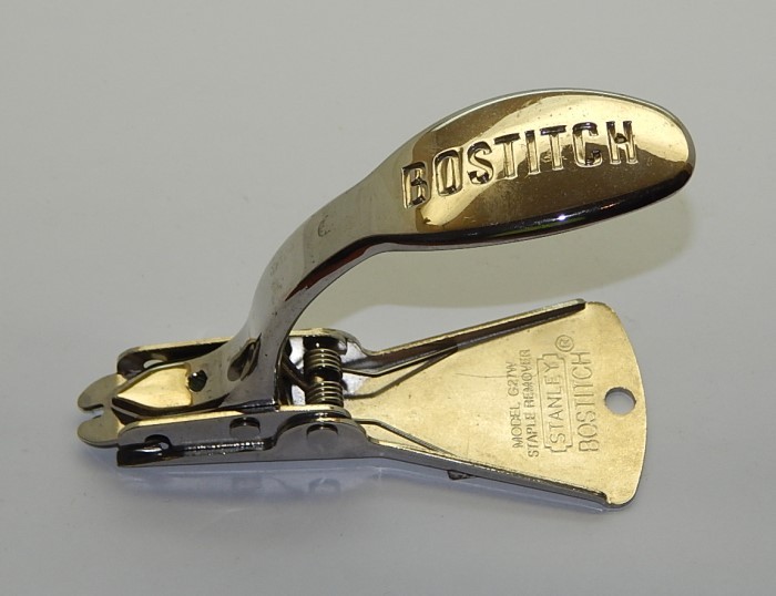 Stanley Bostitch G27W HeavyDuty Carton Staple Remover, Metal, Chrome